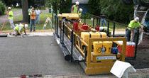 Pervious concrete pavement replaces drainage system in Shoreview, MN USA